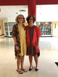 Terri and Mrs. Lundell