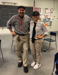 Allison and Mr. Hall