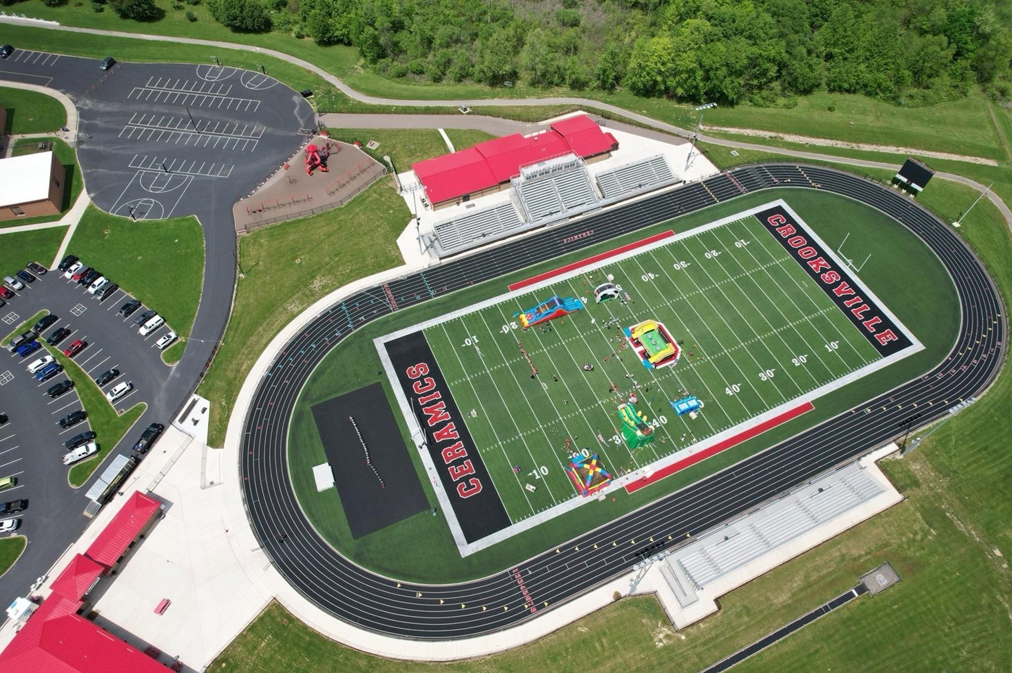 Ariel pic of field