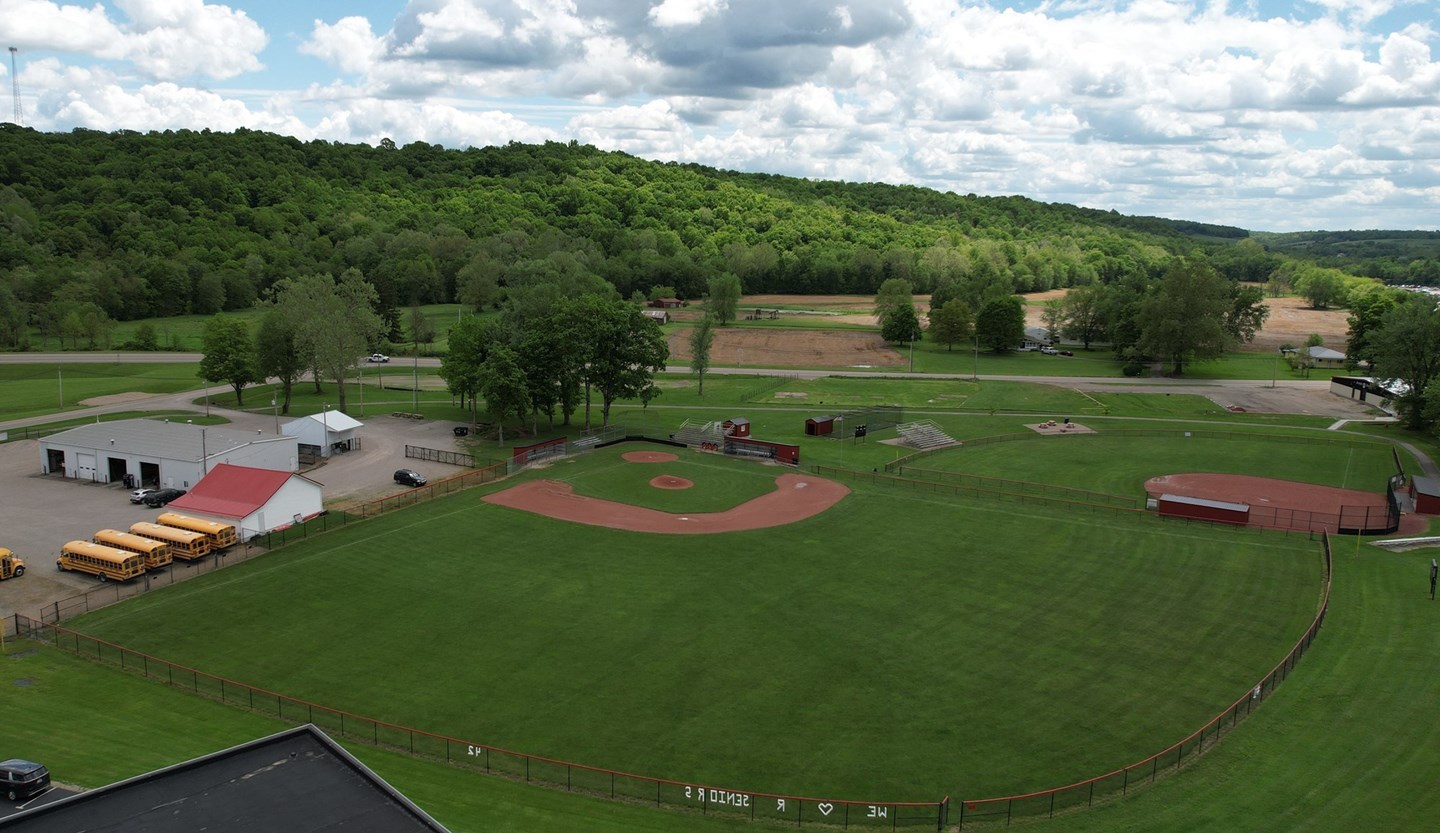 Ariel pic of field