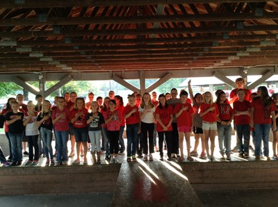 Choir students
